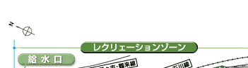 加賀一の宮地区古官公園イラストマップ